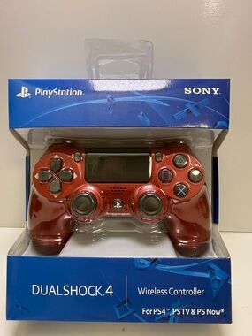 Sony DualShock 4 Wireless Controller - Metallic Red